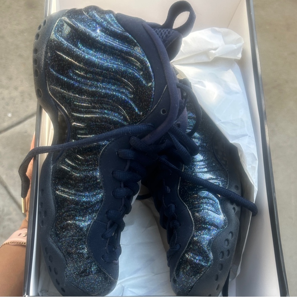 Jordan Kids Black Glitter Sneakers